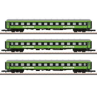 Märklin Z MiniClub MHI - 87403 Flixtrain Schnellzugwagen-Set - verbindliche Vorbestellung