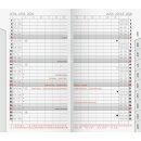 Brunnen Taschenkalender 2026 9x15 cm 2 Seiten/1 Monat...