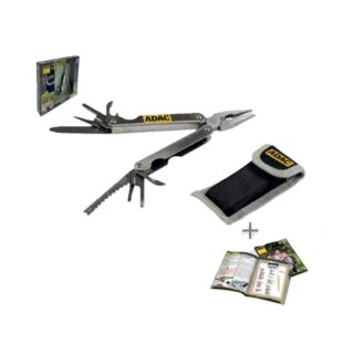 ADAC Multifunktionswerkzeug für Kinder - Multitool aus Edelstahl 9 Funktionen
