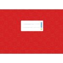 HERMA Heftschoner, A5 quer, gedeckt/rot