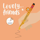 Legami Gelstift mit Tierdeko - Lovely Friends -...