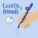 Legami Gelstift mit Tierdeko - Lovely Friends - Monster