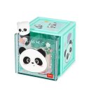 Legami Erweiterbare Schreibtischbox - Cutie Cube - Panda