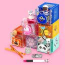 Legami Erweiterbare Schreibtischbox - Cutie Cube - Panda