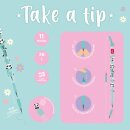 Legami Stapelbaren Bleistift mit Radiergummi - Take A Tip - Panda