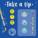 Legami Stapelbarer Bleistift mit Radiergummi - Take A Tip - Monster