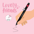 Legami Gelstift mit Tierdeko - Lovely Friends - Panda