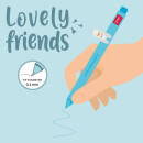 Legami Gelstift mit Tierdeko - Lovely Friends - Lama