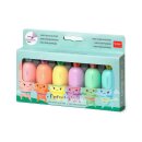 Legami Mini-Textmarker Im 6er-Set In Karottenform -...