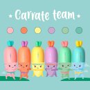 Legami Mini-Textmarker Im 6er-Set In Karottenform - Carrate Team