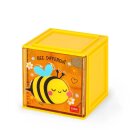 Legami Erweiterbare Schreibtischbox - Cutie Cube - Bee