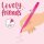 Legami Gelstift mit Tierdeko - Lovely Friends - Unicorn/Einhorn
