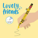 Legami Gelstift mit Tierdeko - Lovely Friends - Bee/Biene