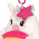 Legami Plüsch-Schlüsselanhänger - Super Soft! - Mini - Unicorn