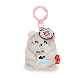 Legami Plüsch-Schlüsselanhänger - Super Soft! - Mini - Katze