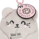 Legami Plüsch-Schlüsselanhänger - Super Soft! - Mini - Katze