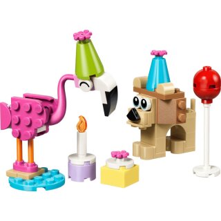 LEGO 30715 Polybag Creator Niedliche Tiere Feiern Geburtstag