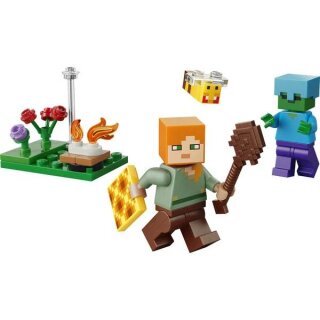 LEGO 30732 Polybag Minecraft Alex Begegnung am Lagerf.