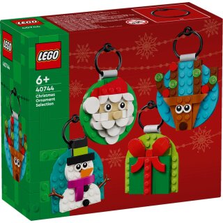 LEGO 40744 Seasonal Verschiedene Christbaumanhänger/Weihnachtsbaumanhänger