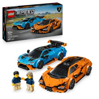 LEGO Speed Champions 77238 Lamborghini Revuelto und Huracán STO