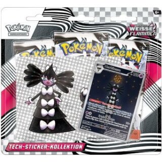 Pokemon TCG KP10.5 Karmesin & Purpur - Weisse Flammen - Tech-Sticker-Kollektion Morbitesse