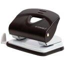 Q-CONNECT Locher, 20 Blatt, Anschlagschiene, Metall,...
