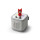 Tonies Toniebox 2 Mondgrau Starter mit Set Kreativ-Tonie Rot