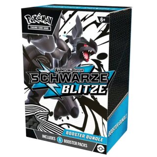 Pokémon TCG Karmesin & Purpur Schwarze Blitze Booster Bundle (deutsch)