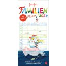 Helme Heine: Familienplaner 2026 - 45 x 21 cm - 1 Seite =...