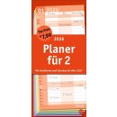 Basic Planer für zwei - Kalender 2026 - 45 x 21 cm -...