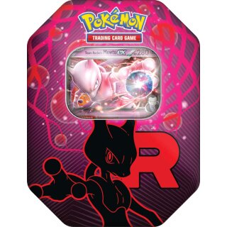 Pokemon TCG Tin-Box 123 Team Rockets Mewtu