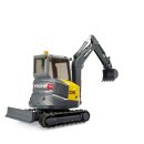 Bruder 02465 Volvo Kompaktbagger ECR40 22cm