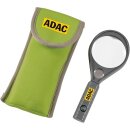 ADAC Lupe mit Kompass 18 cm und Neoprentasche