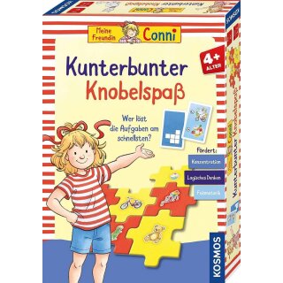 Kosmos Conni Kunterbunter Knobelspaß 4+ 1-4 Spieler