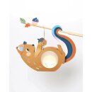 Folia Laternen Bastelset Eichhörnchen + 1 LED-Licht
