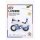Folia Laternen Bastelset Polizeimotorrad + 2 LED-Lichter