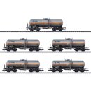 Märklin H0 MHI - 46465 Chlorgaskesselwagen-Set VTG -...