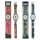 Dino World 1x Dinosaurier Silikon-Armbanduhr - zufällige Auswahl