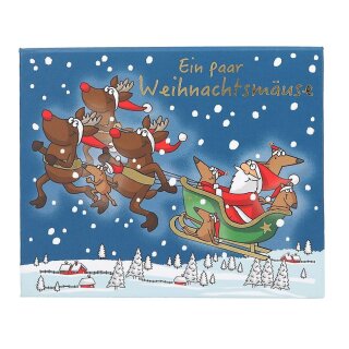 Weihnachts-Soundbox Musik-Box mit Geldbrief - Nr. 1 - Santa Claus is coming to town