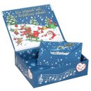 Weihnachts-Soundbox Musik-Box mit Geldbrief - Nr. 1 - Santa Claus is coming to town