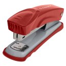 Q-CONNECT Heftmaschine, 20 Blatt, Metall, rot/grau