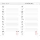 Taschenkalender Modus geheftet PVC blau 2026