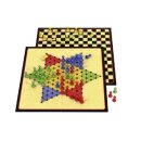 Schmidt Spiele - Halma - Classic Line - mit großen Spielfiguren aus Holz