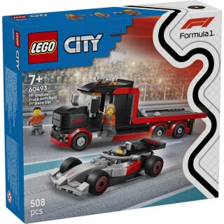 LEGO 60493 City Formula 1 60493 F1 Truck mit Audi F1 Rennwagen