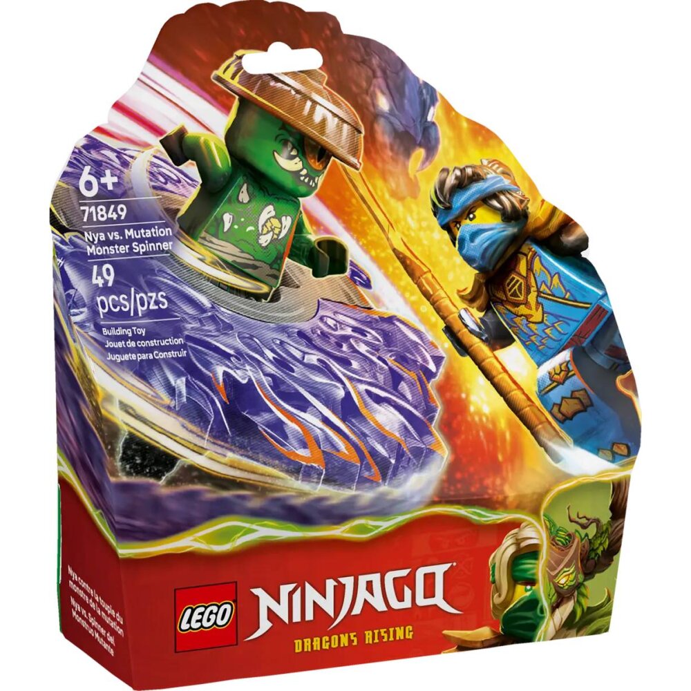 のんのん LEGO 71849 Ninjago Nya vs Elementarmonster-Spinner - Hermann