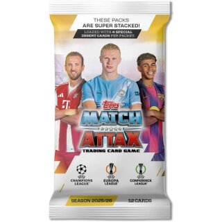 Topps UEFA Champions League Match Attax 2025/2026 TC 1x Boosterpack