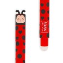 Legami Löschbarer Gelstift Ladybug/Marienkäfer Get Lucky - Erasable Pen