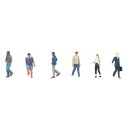 Faller H0 151727 - Treppenabsteigende Personen, 6 Figuren