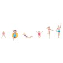 Faller H0 151733 - Badende, 6 Figuren