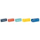 Faller H0 182057 - 20 Container, 5er-Set
